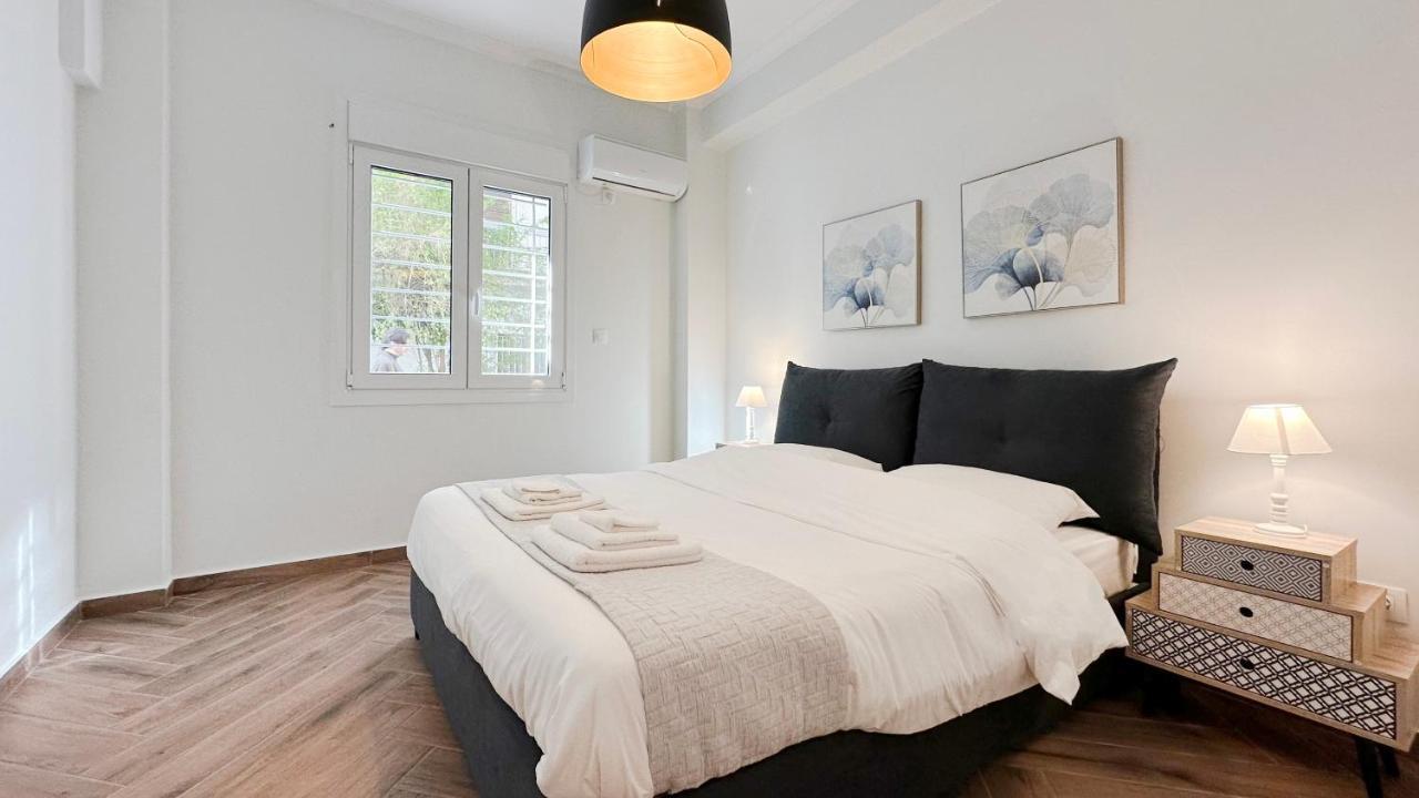 Ferienwohnung Valtetsiou Central 50Sqm Apt In Athen Exterior foto
